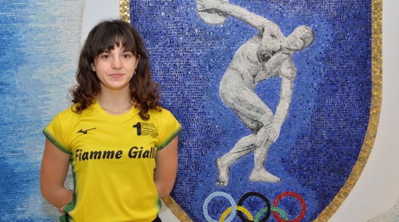 Ambra Sabatini entra nelle Fiamme Gialle