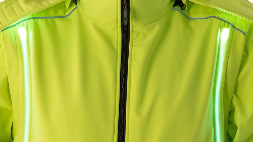 Rossini FlashUp Hi Vis, la nuova giacca con LED integrati