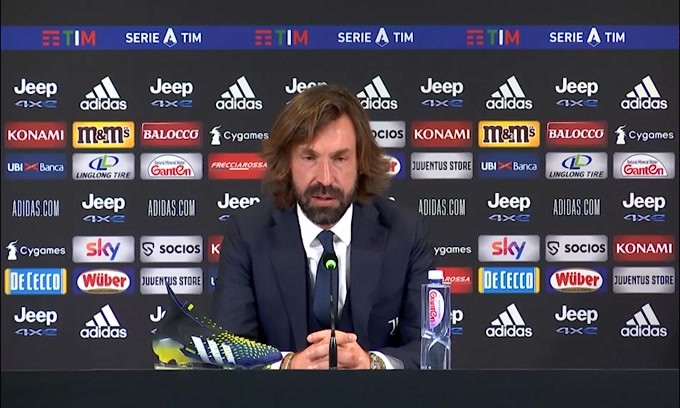 Pirlo promuove coppia CR7-Kulusevski: "Possono giocare insieme"