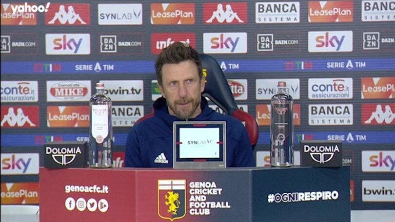 Di Francesco: "Non meritavamo la sconfitta"