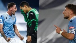 Lazio, l’urlo di Milinkovic e la sentenza Immobile: Sassuolo battuto