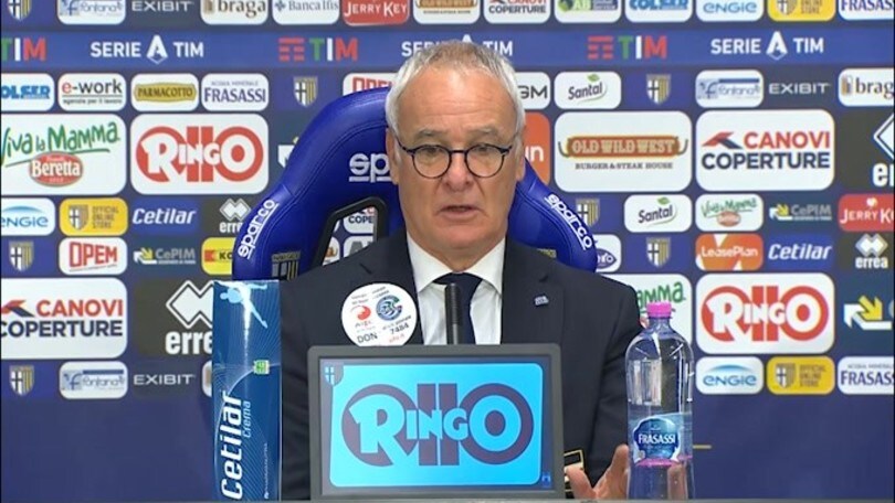 Ranieri: "Europa? L'anno scorso il Parma sembra salvo poi.."