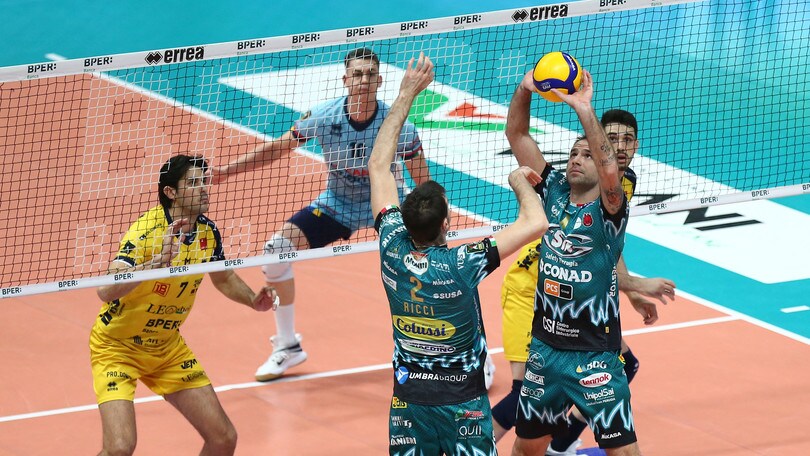 Perugia, Civitanova e Trento fanno le grandi