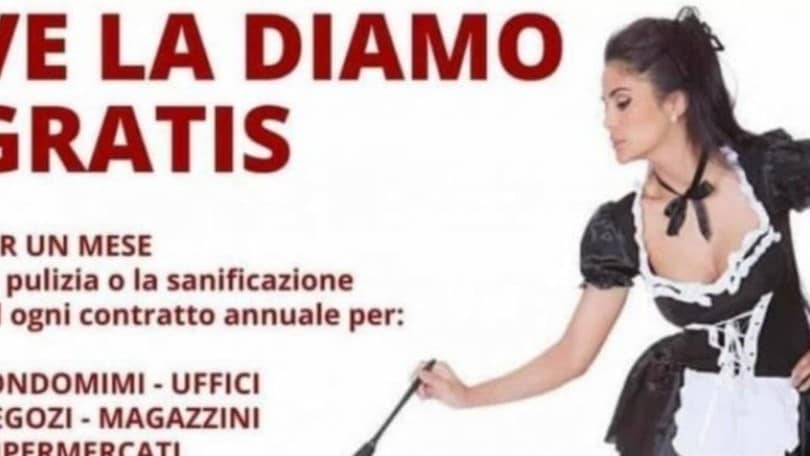 "Ve la diamo gratis": è polemica sul manifesto sessista