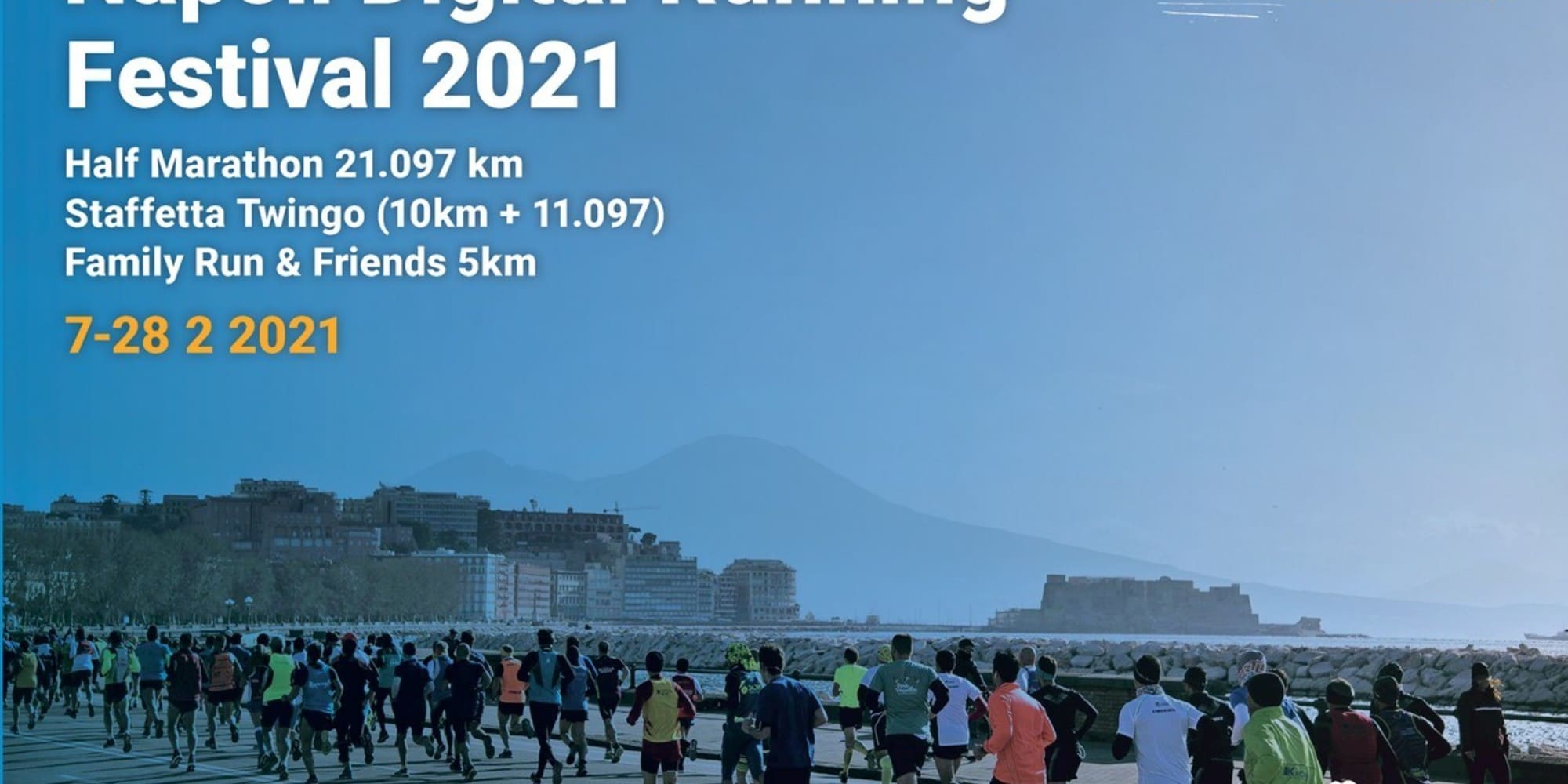 Dal 7 al 28 febbraio va in scena il Napoli Digital Running Festival