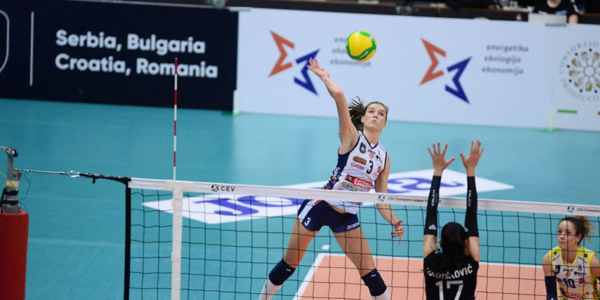 Conegliano a Nantes per la 'bolla' di Champions