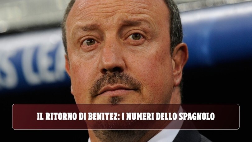 Il ritorno di Benitez: i numeri dello spagnolo