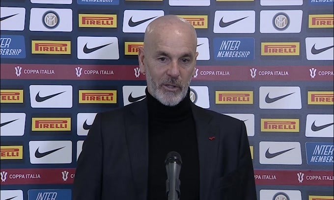 Pioli: "Era inevitabile abbassarsi a causa della pressione dell'Inter"