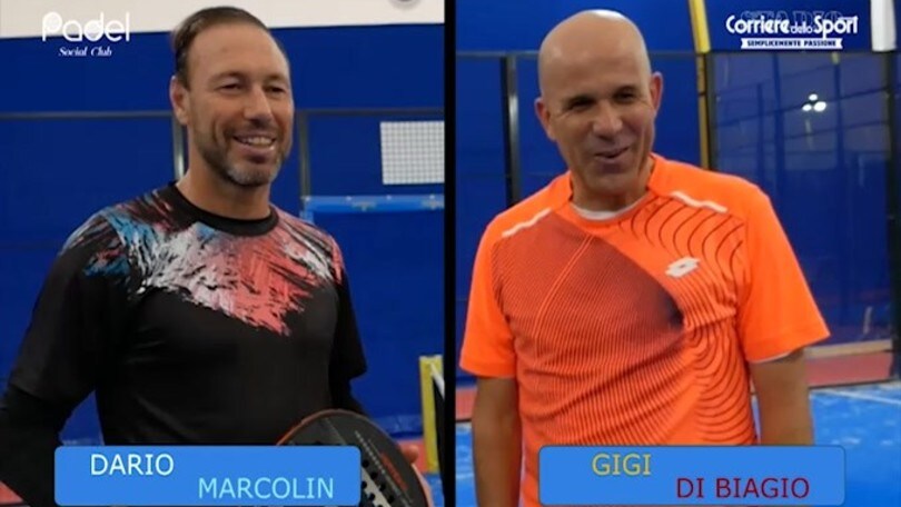 Gigi Di Biagio e Dario Marcolin, "padel-intervista" doppia con Marcelo Capitani