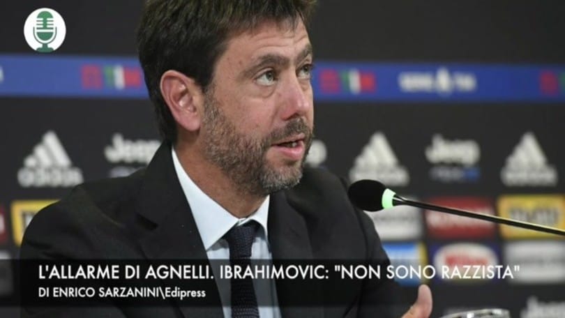 Calcio in Crisi: l'allarme di Agnelli. Ibrahimovic: "Non sono razzista"
