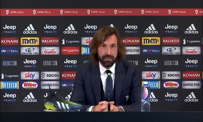 Pirlo: "Morata meno brillante causa infortunio. Su Kulusevski.."