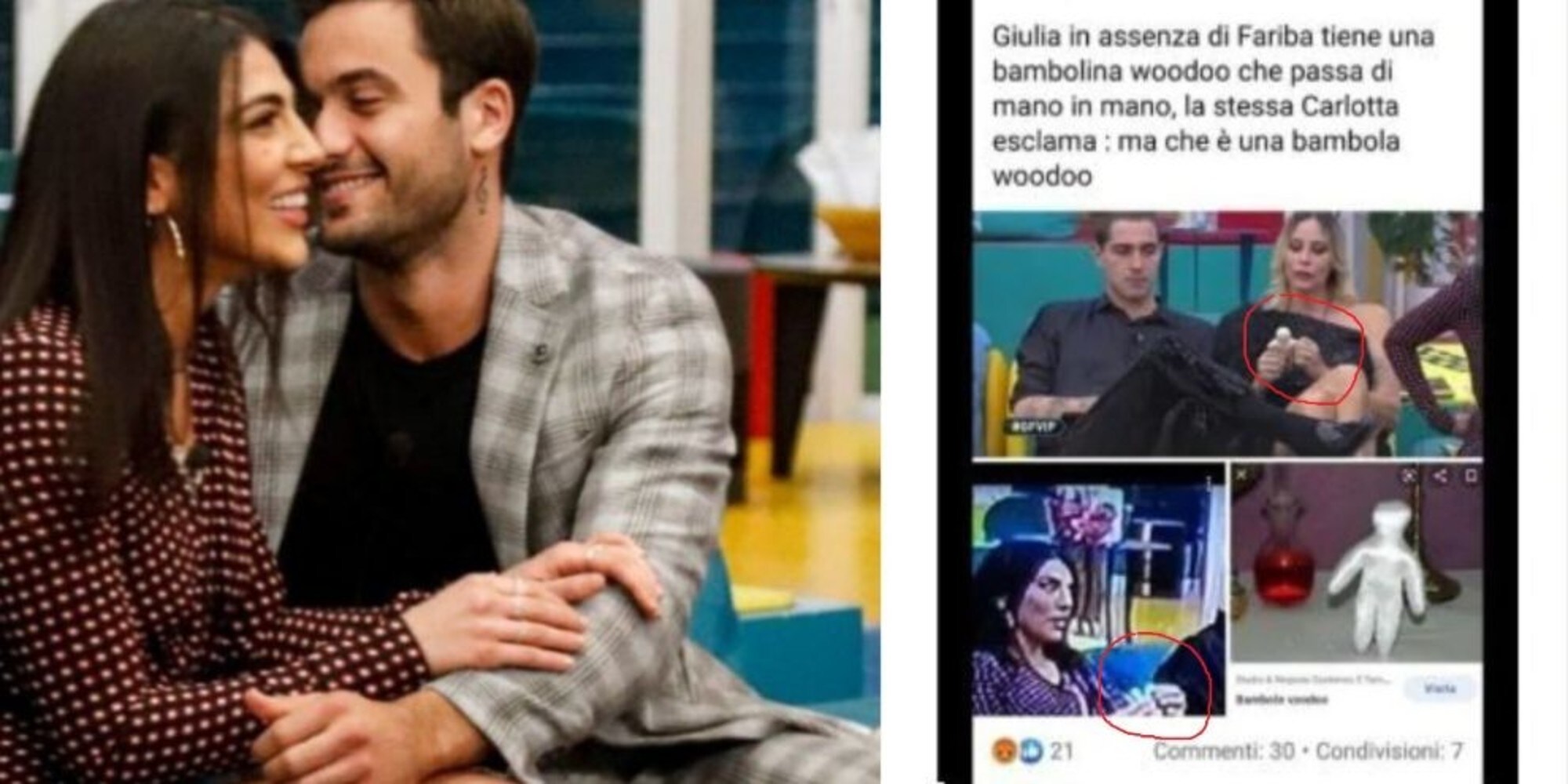 Giulia Salemi e la bambola voodoo: l'accusa shock della famiglia Pretelli