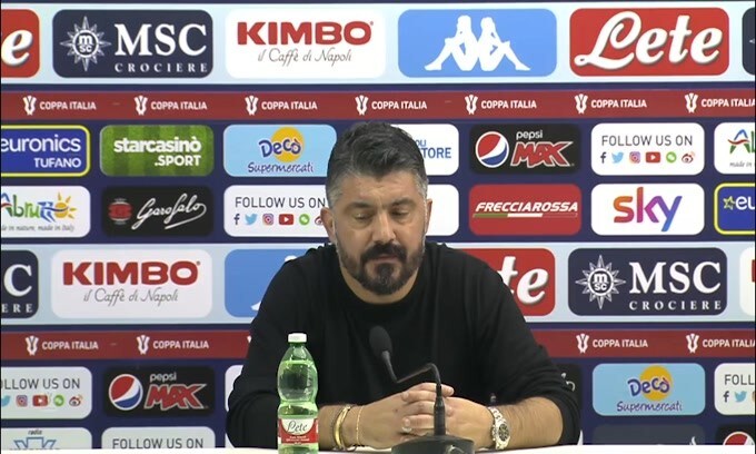 Gattuso al giornalista: "Lozano? Mettetevi d'accordo..."