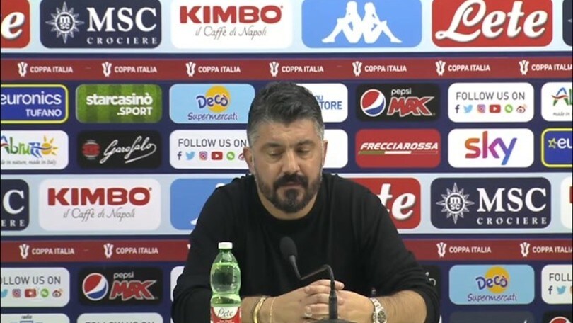 Gattuso al giornalista: "Lozano? Mettetevi d'accordo..."