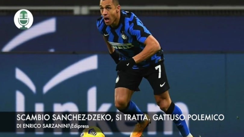 Scambio Sanchez-Dzeko, si può fare. Gattuso polemico: “Non mi dimetto”