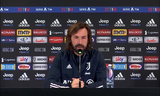 Pirlo: "Tutti in gruppo tranne Dybala. De Ligt e Chiellini..."