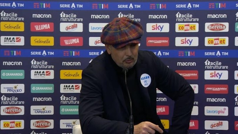 Mihajlovic: "Se abbiamo perso non è colpa dell'arbitro"