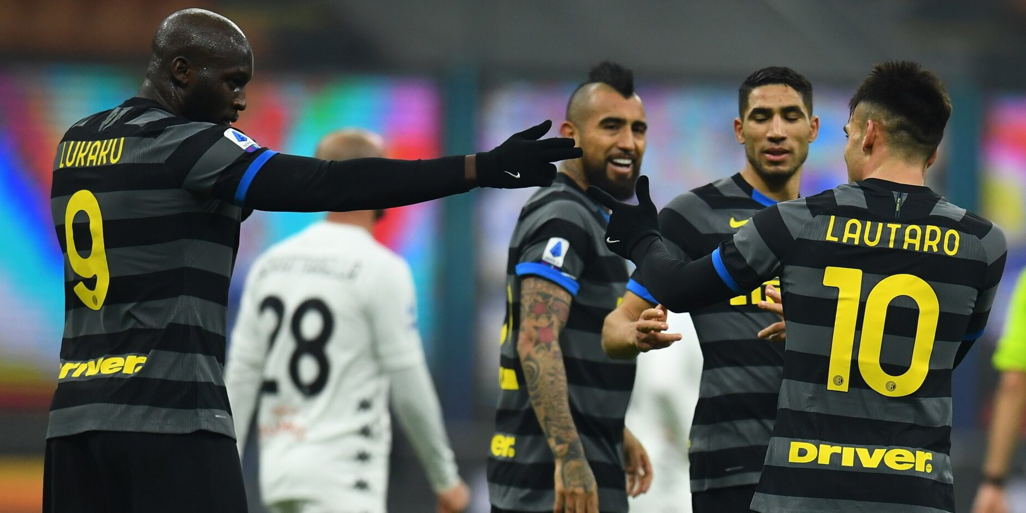 Inter-Benevento 4-0: Conte risponde a Milan e Juve