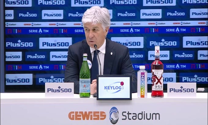 Gasperini: "Nel secondo tempo ho pensato alla gara di Coppa Italia"