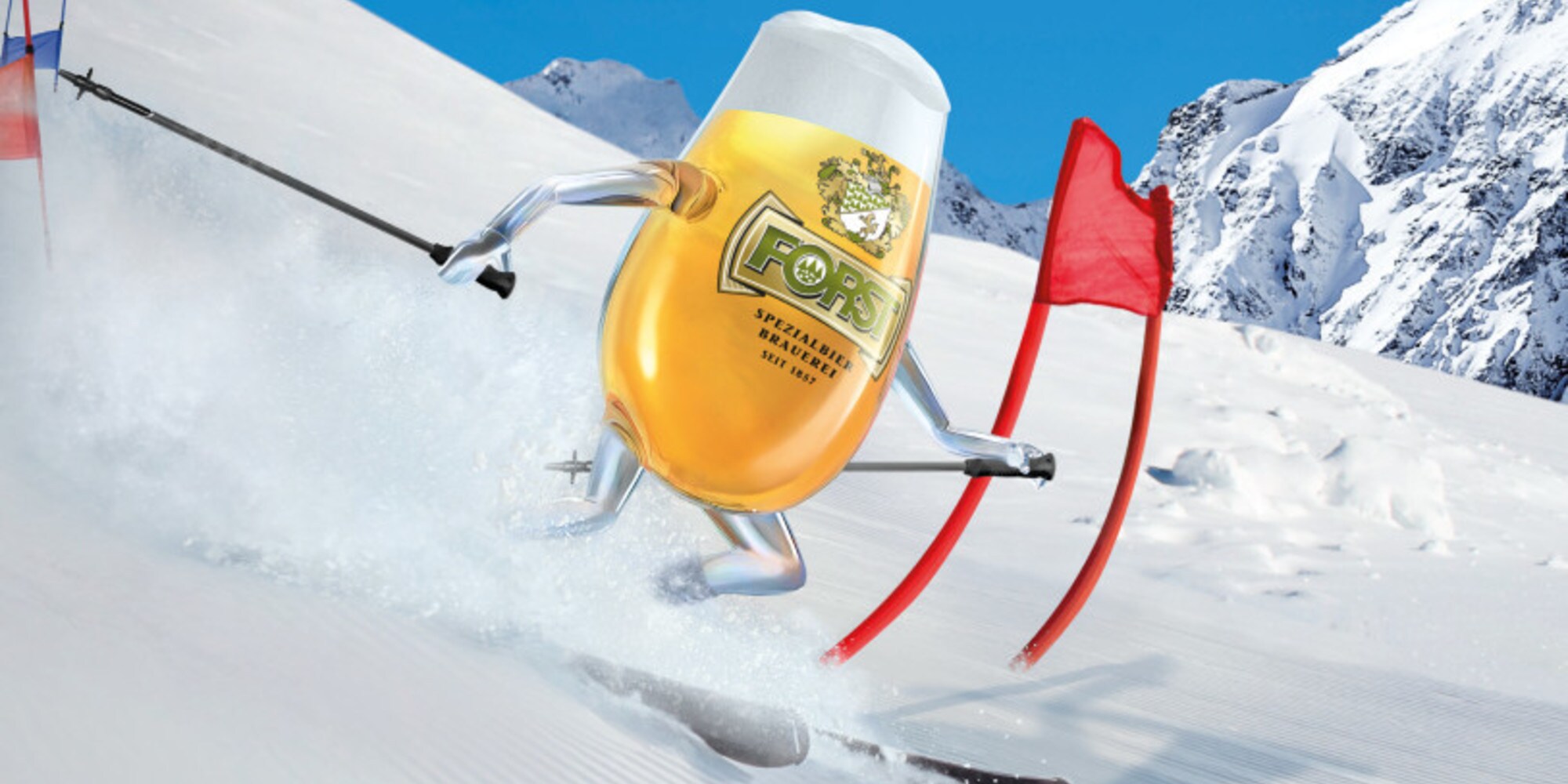 Birra FORST, partner dei Mondiali di Sci di Cortina