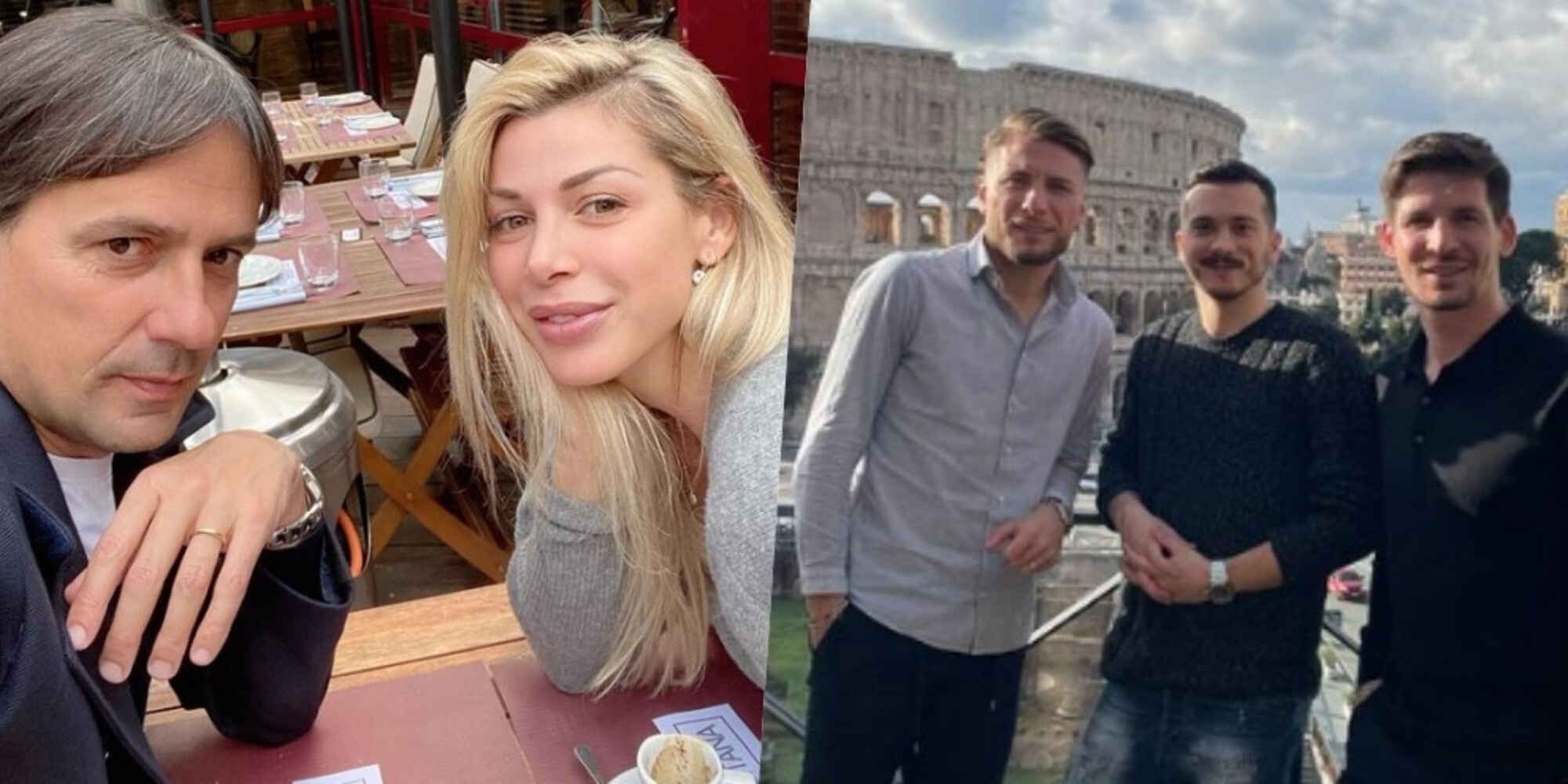 Lazio, pranzi relax per Inzaghi e Immobile