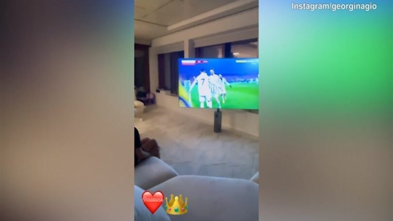 CR7 segna e il figlio reagisce così