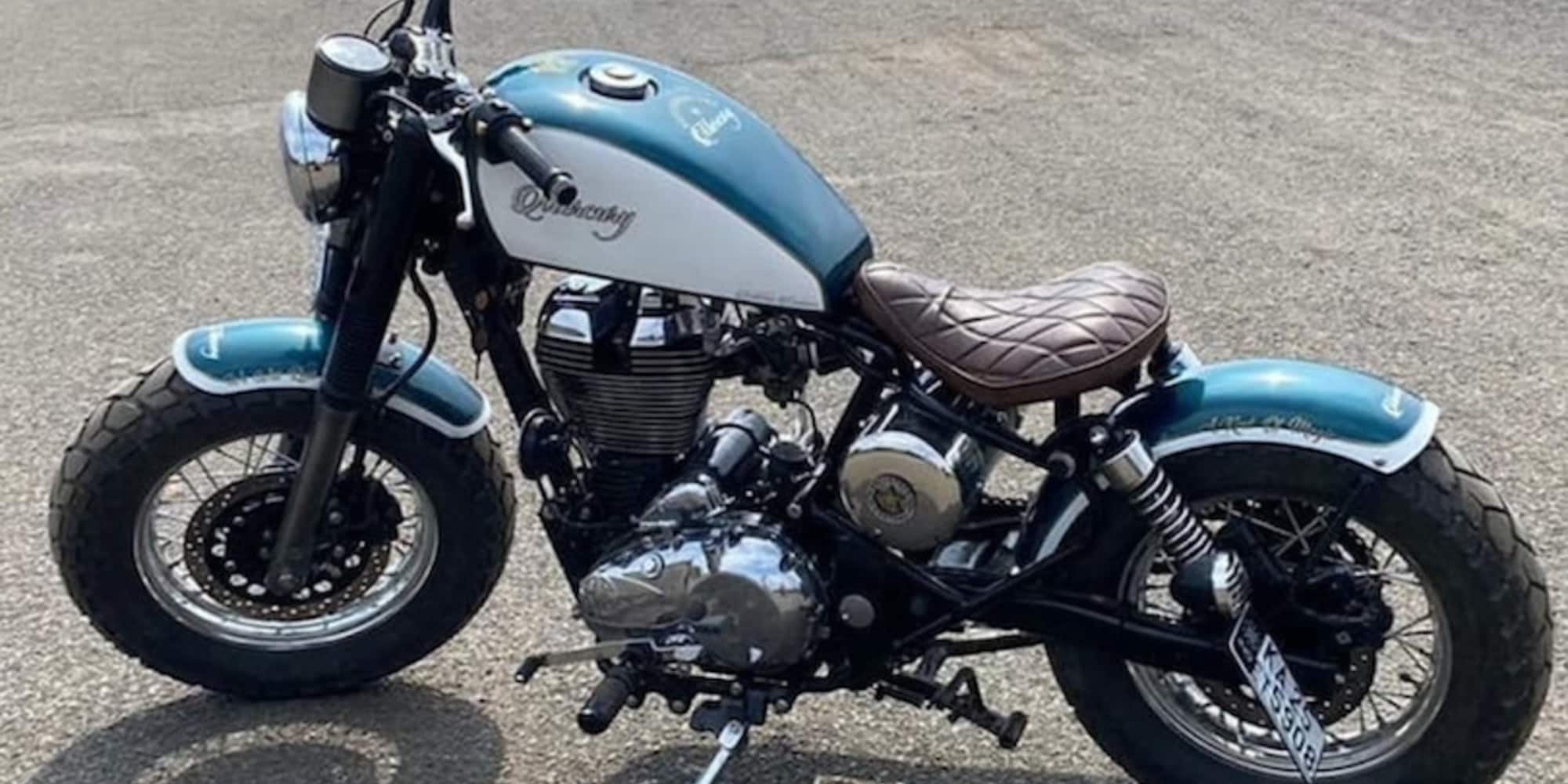 Royal Enfield, bobber custom in onore di Freddie Mercury