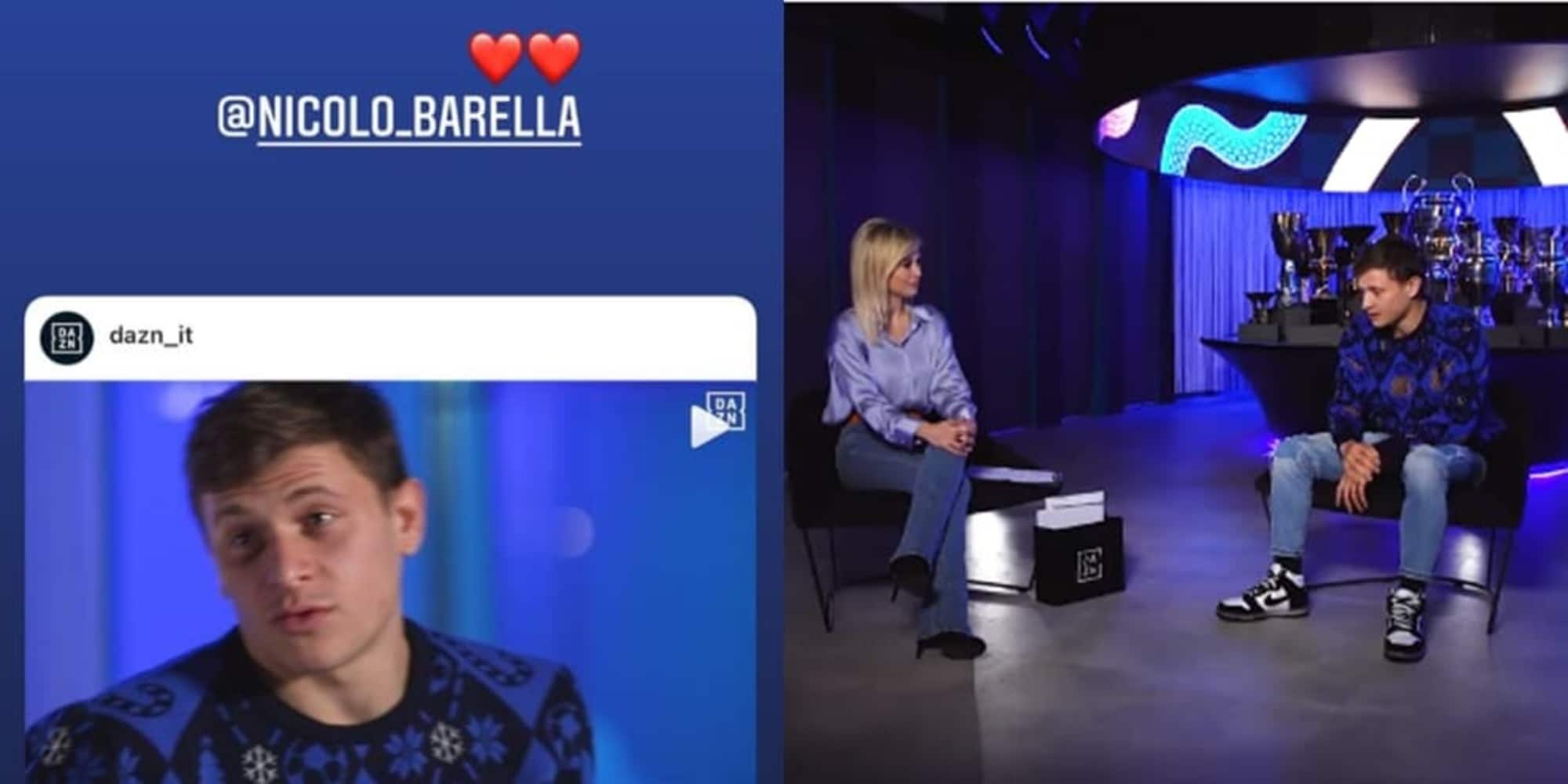 Zaniolo ringrazia Barella: il siparietto su Instagram
