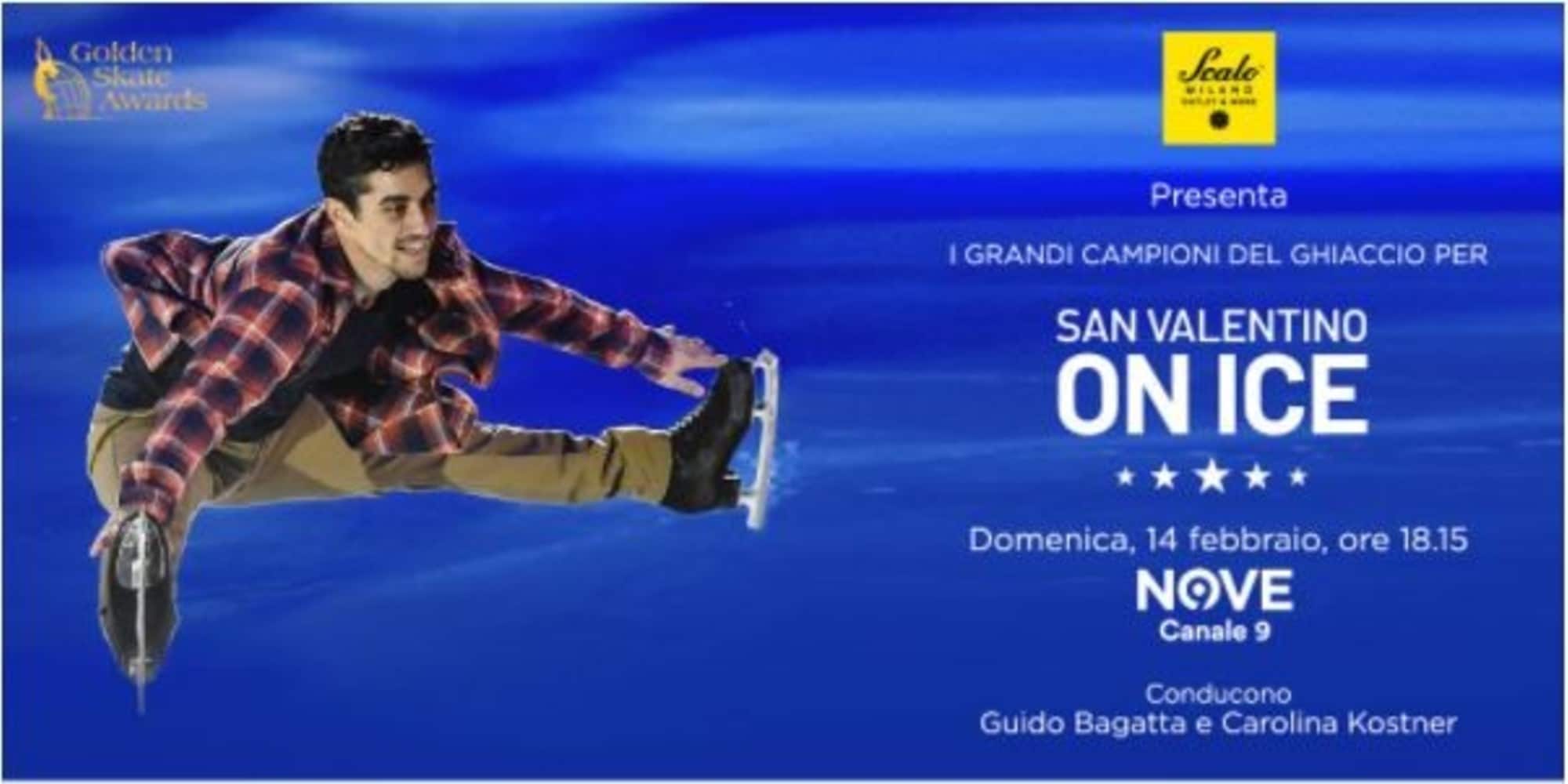 San Valentino On Ice, le stelle del ghiaccio omaggiano Bergamo