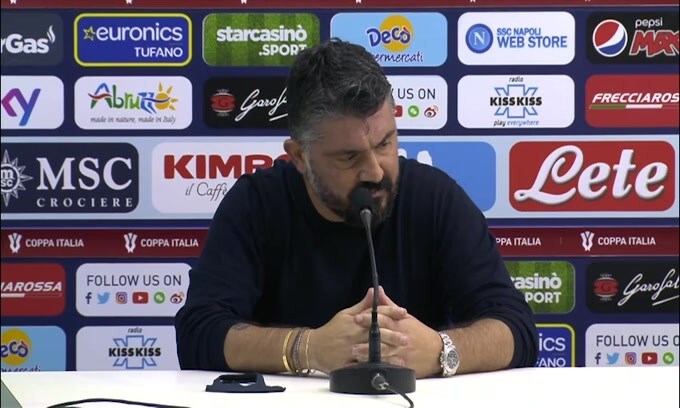 Gattuso: "0-0 positivo? Non mi fido dell'Atalanta"