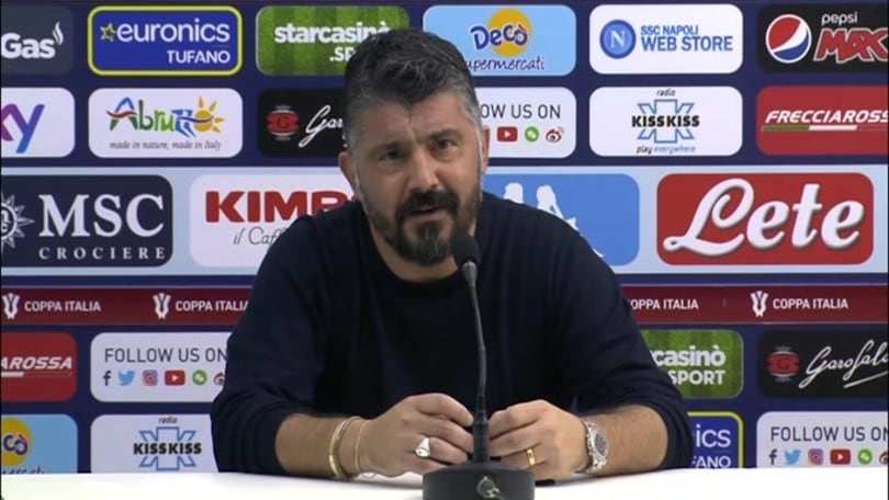 Gattuso scherza: "Demme? É sveglio..ha ancora la sua R moscia.."