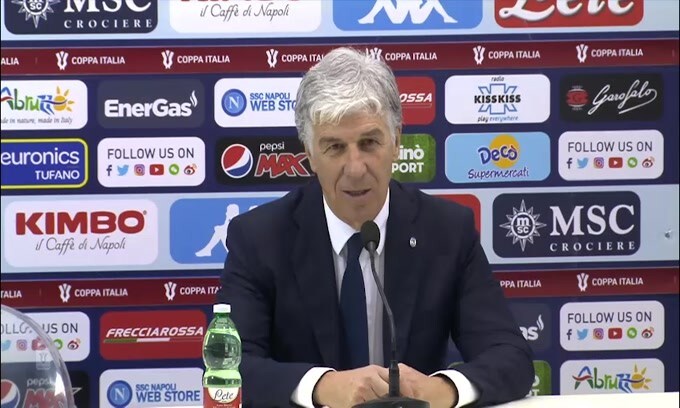 Gasperini: "Poco fortunati in zona gol"