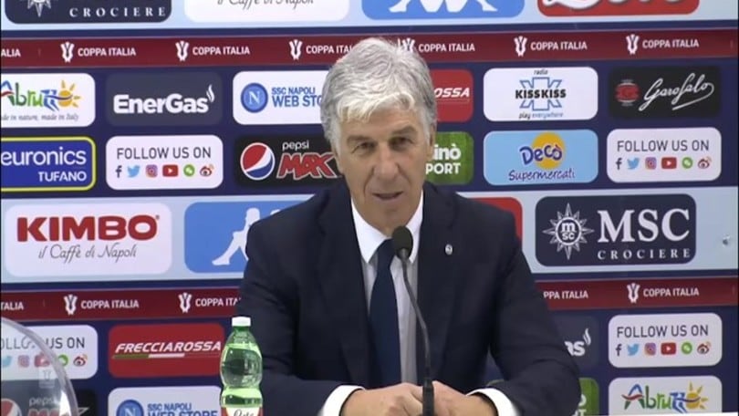 Gasperini: "Poco fortunati in zona gol"
