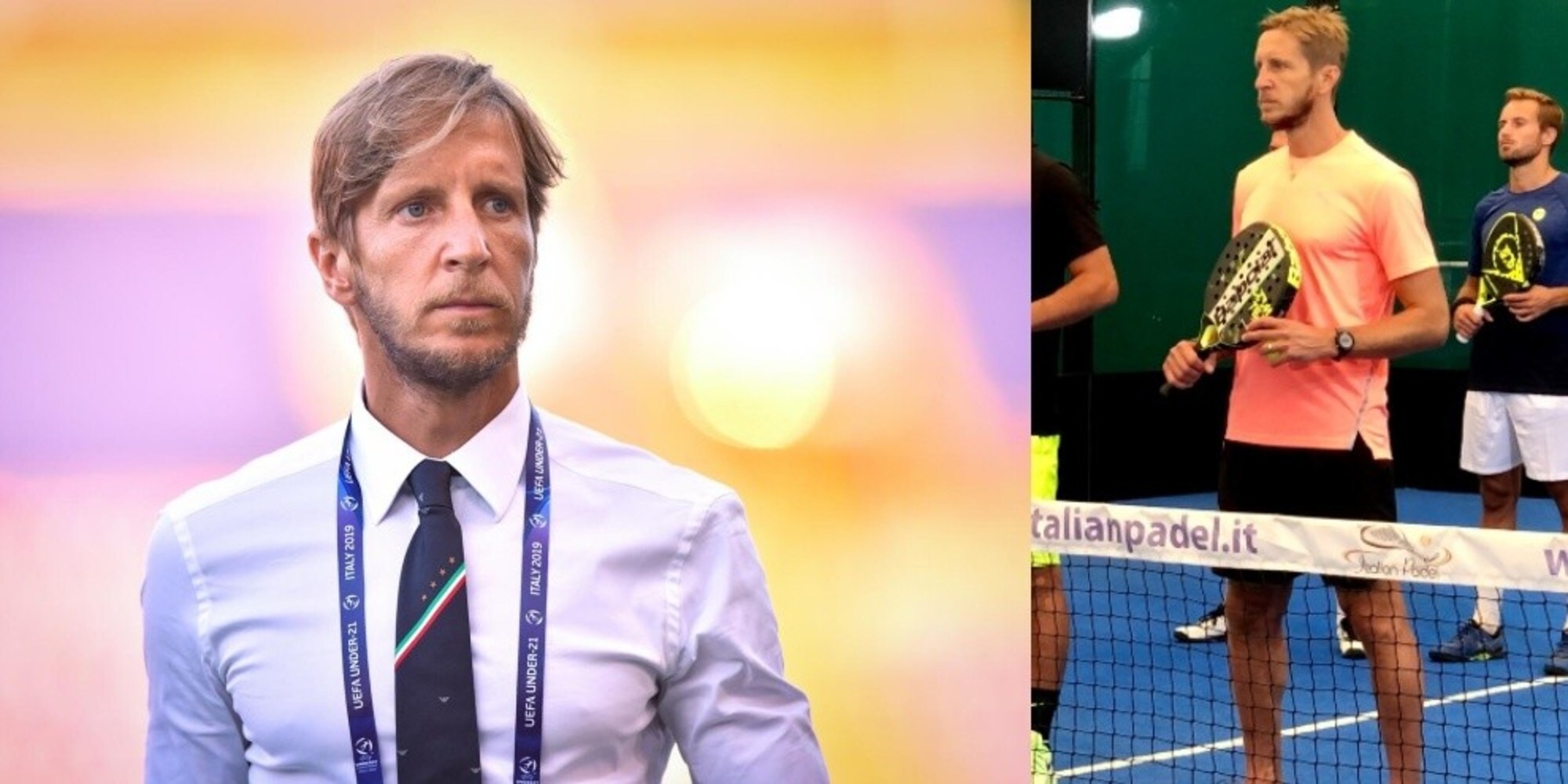Padel, la passione di Ambrosini: "È uno sport che amo"