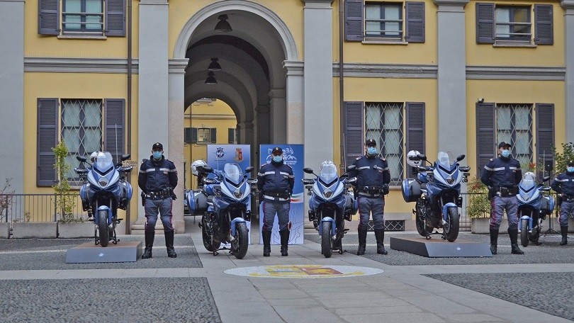 MV Agusta Turismo Veloce Lusso SCS, nuova moto per la Polizia di Stato