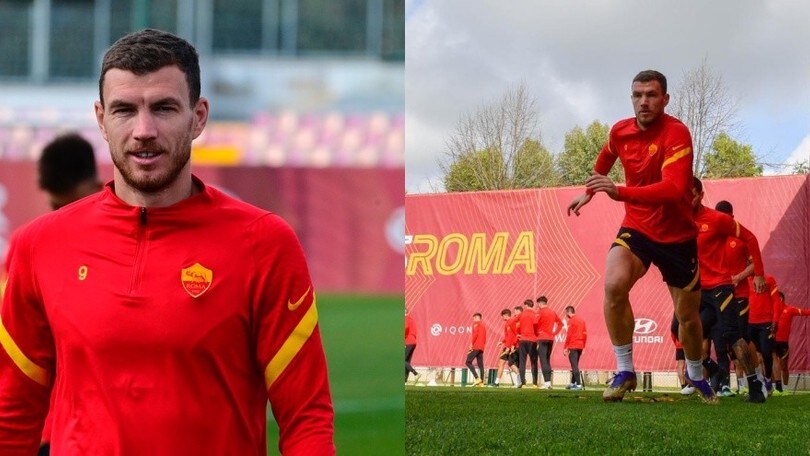 Dzeko scalpita per Juve-Roma: a Trigoria torna il sereno