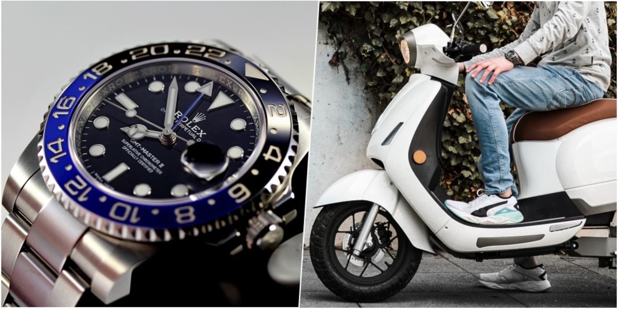 Ruba Rolex in sella a uno scooter, secondo caso a Genova