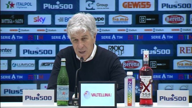 Gasperini: "Pensiero alla Coppa? Sarebbe grave"