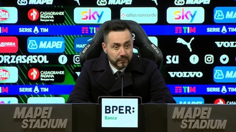 De Zerbi: "Io nervoso? Lo sono sempre"