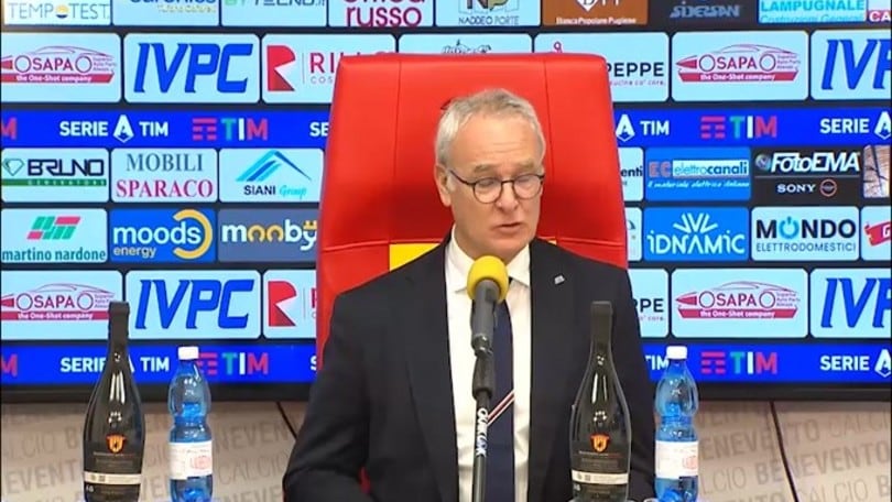 Ranieri: "Se non puoi vincere va bene anche un punto"