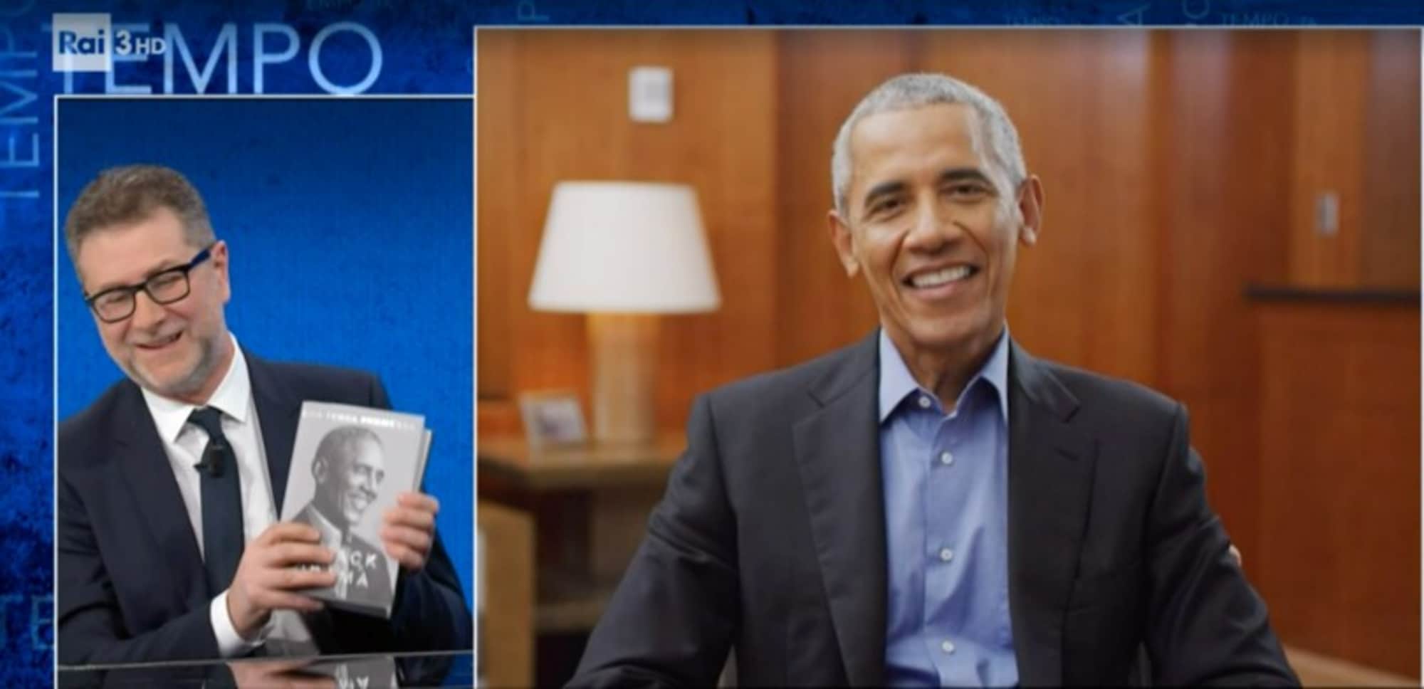 Obama da Fazio su Rai 3: le sue parole a Che tempo che fa
