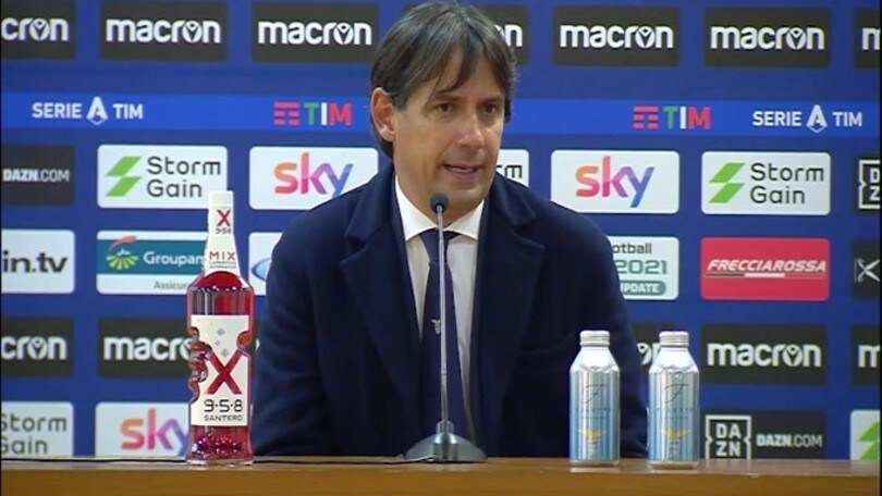 Simone Inzaghi: "Luis Alberto arrabbiato per il cambio? Normale.."