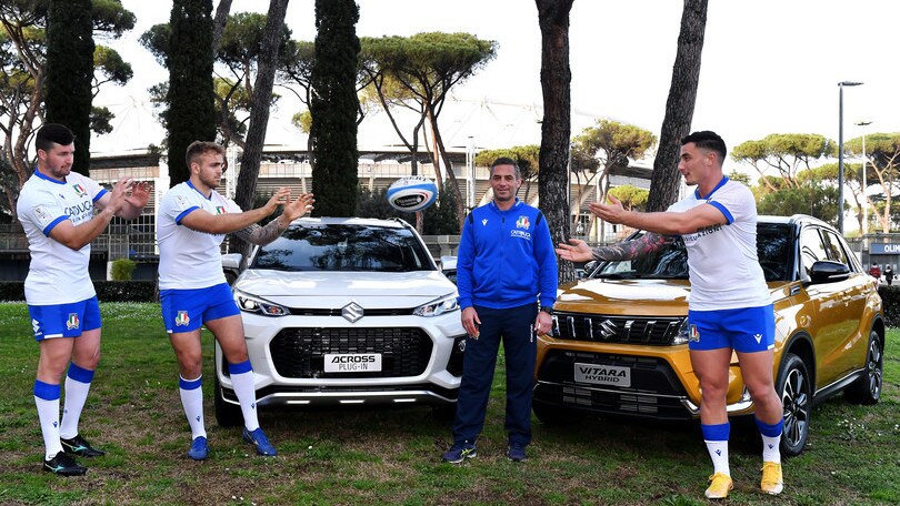 Suzuki nuovo partner della Nazionale di rugby