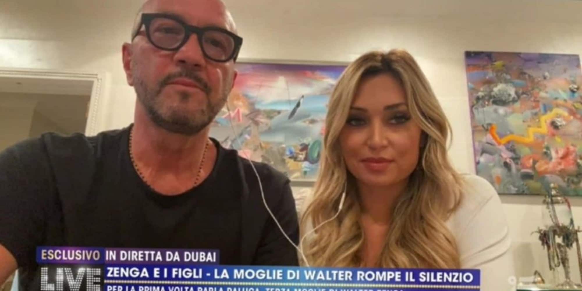 Walter Zenga, la moglie Raluca Rebedea in tv: "Basta bugie"