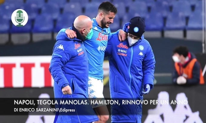 Napoli, tegola per Gattuso. Mercedes-Hamilton, arriva il rinnovo