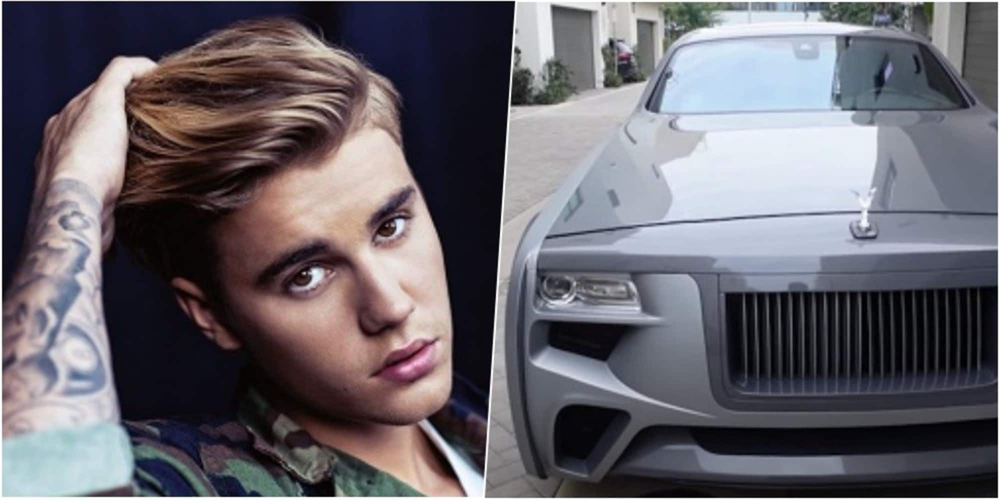 Justin Bieber, spunta la sua Rolls-Royce Wraith "astronave"