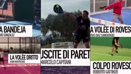 Padel, da Diaz a Capitani: cinque campioni, cinque colpi