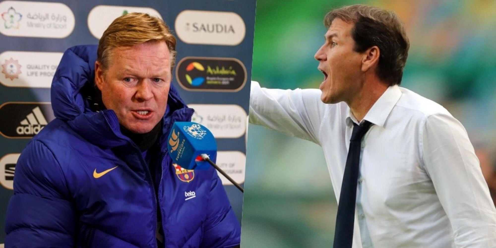 Koeman, bufera con Garcia: "Gli piace parlare"