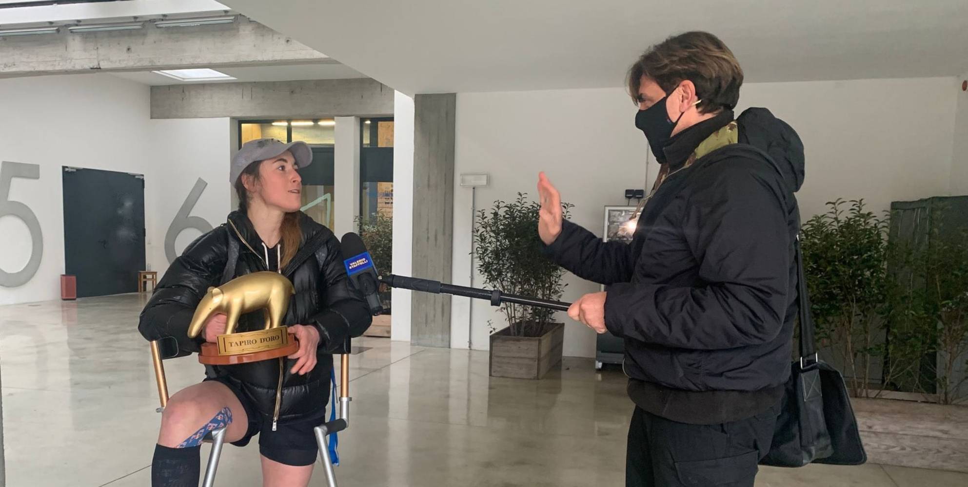 Sofia Goggia, Tapiro d'Oro: "L'unico premio quest'anno"