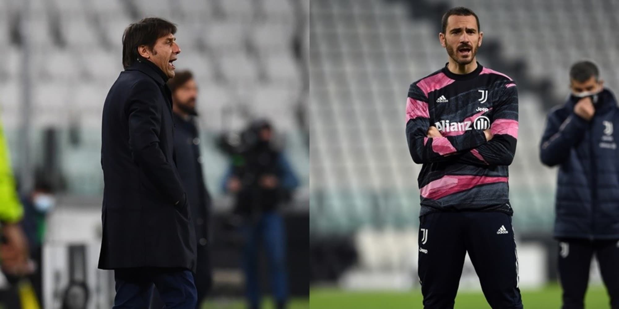 Scintille fra Bonucci e Conte: la frase urlata dalla panchina